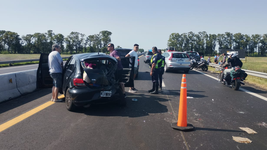 violento choque en la ruta 2 y transito complicado hacia la costa atlantica violento choque en la ruta 2 y transito complicado hacia la costa atlantica