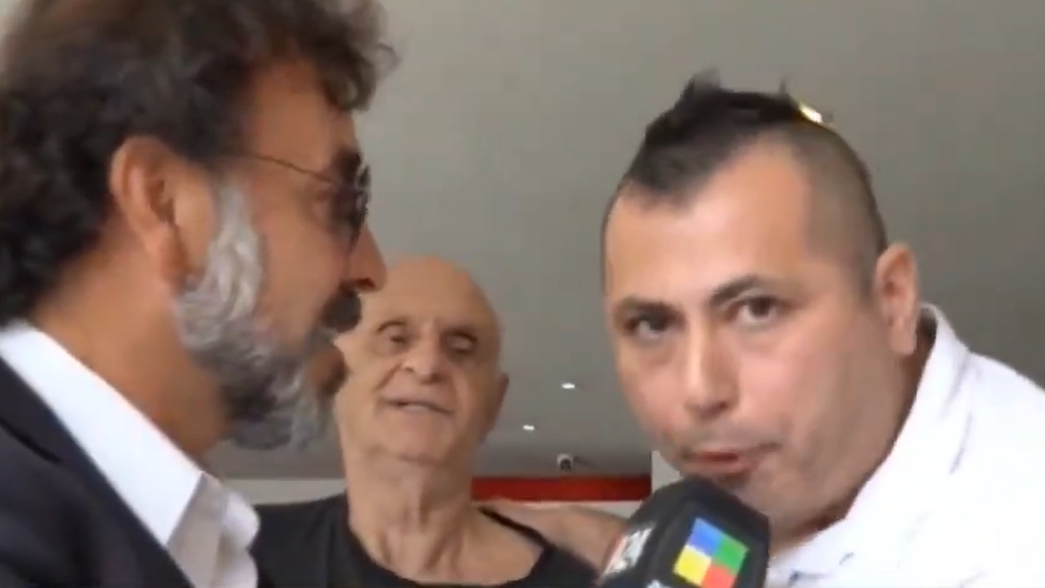 Estafó a un jubilado, la TV lo fue a buscar y aprovechó para mandarle saludos a Verón y a todo Estudiantes