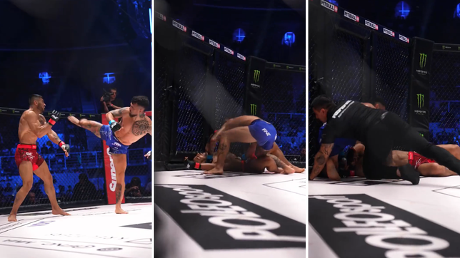 el platense pepi staropoli protagonizo un impactante nocaut y recibio un abultado premio