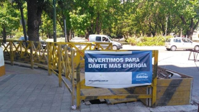 mediante un spot de campana, un precandidato a intendente propuso estatizar edelap