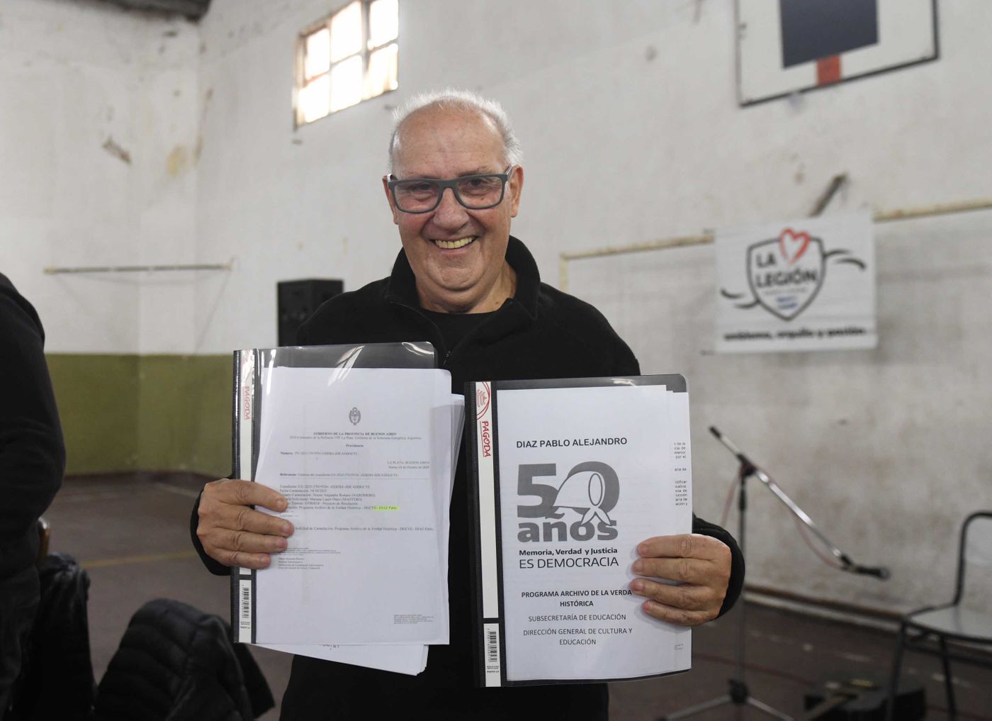 Pablo Díaz legajos en La Legión