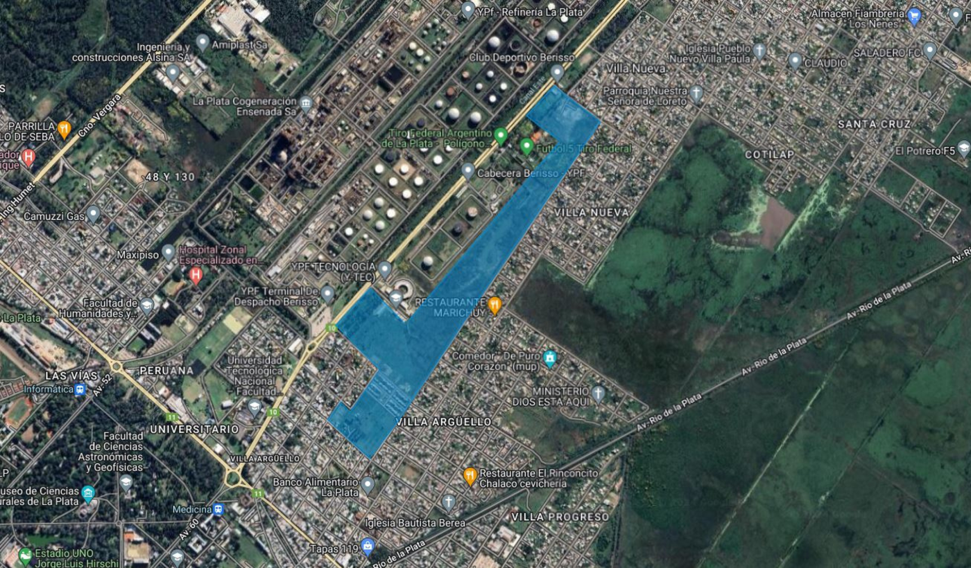 Barrio estudiantil de la UNLP - Predio 6 de agosto