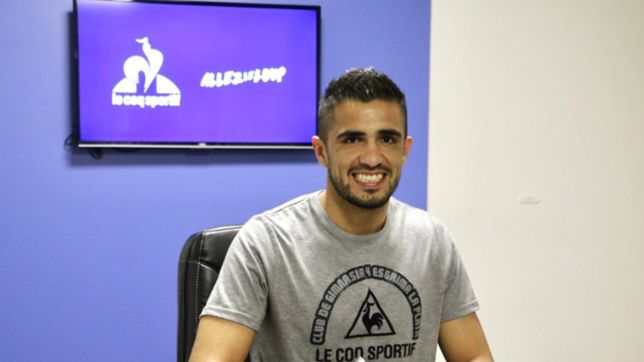 las primeras palabras de sebastian moyano como arquero de gimnasia