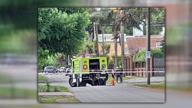 alarma e intervencion de bomberos en un barrio de la plata por una perdida de gas