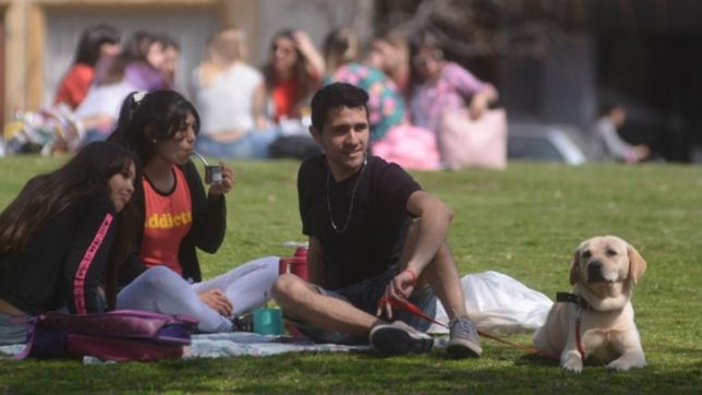 el jueves se adelanta a la primavera: manana fresca y tarde de calor, el clima en la plata