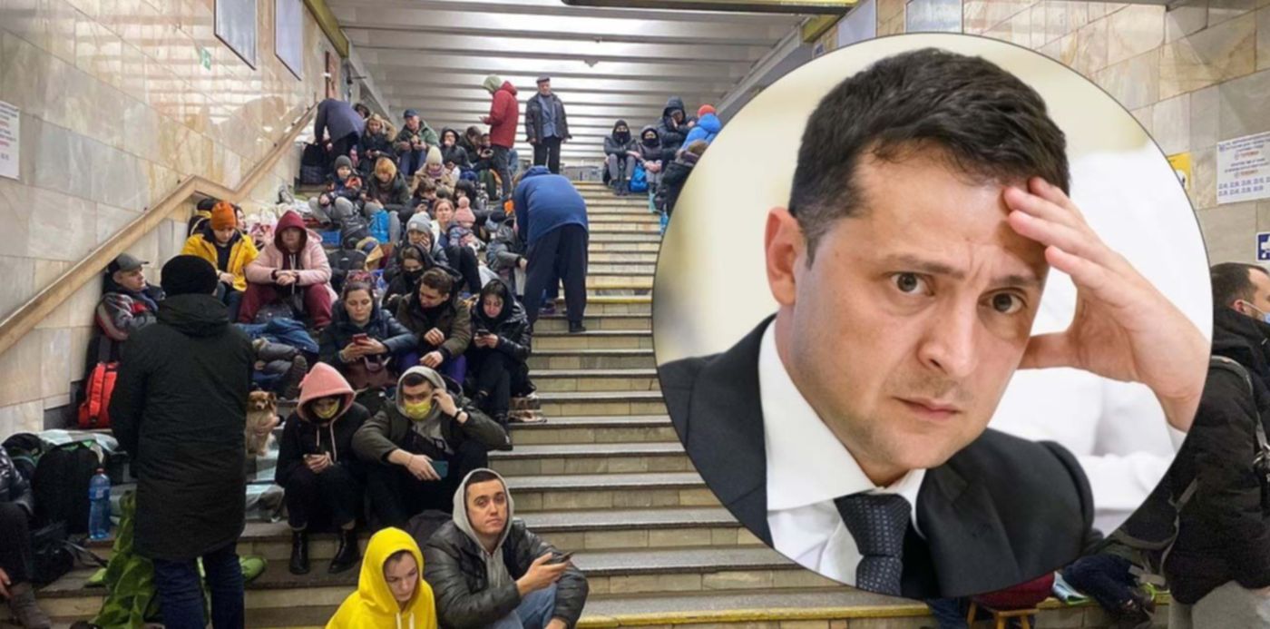 Guerra en Ucrania refugios Kiev Rusia Bombardeos