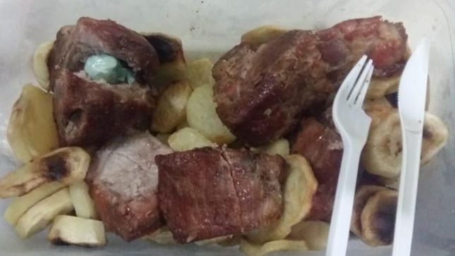 fue a visitar al novio detenido en ensenada y trato de pasarle clonazepam escondiendolo en la comida