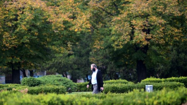sabado fresco, con sol y buen clima: empieza a asomar el otono en la plata