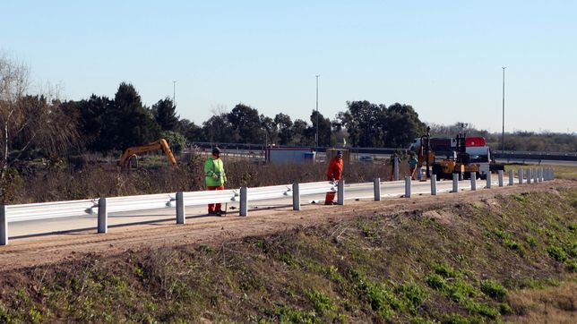 ¿cuales son los trabajos que se estan realizando en la nueva bajada en 520?