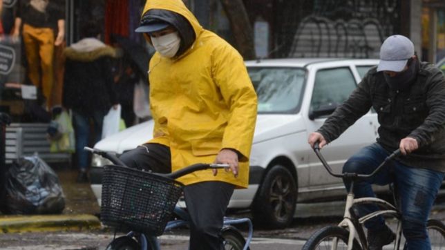 sube la temperatura, pero ya se esperan lluvias y fuertes vientos en la plata