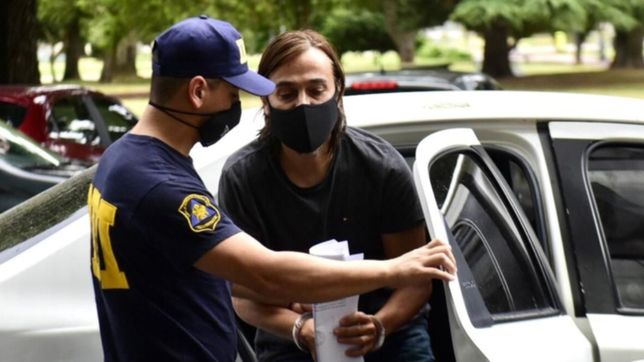 asi ingreso a declarar en fiscalia juan ignacio buzali, el marido de carolina piparo