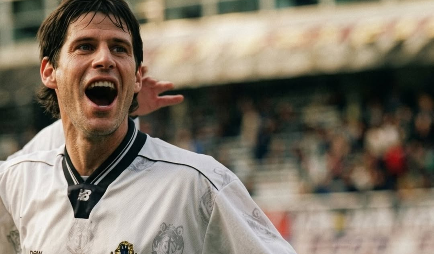 Ariel Pereyra festejo gol Gimnasia