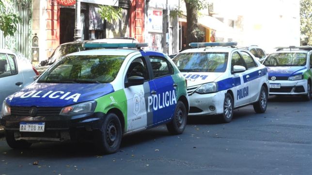 se metio en una zapateria ubicada a metros de la terminal y robo un par de zapatos