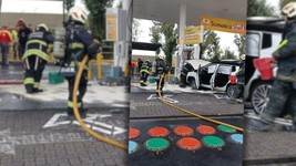 tiago palacios choco contra un surtidor y sufrio heridas tiago palacios choco contra un surtidor y sufrio heridas