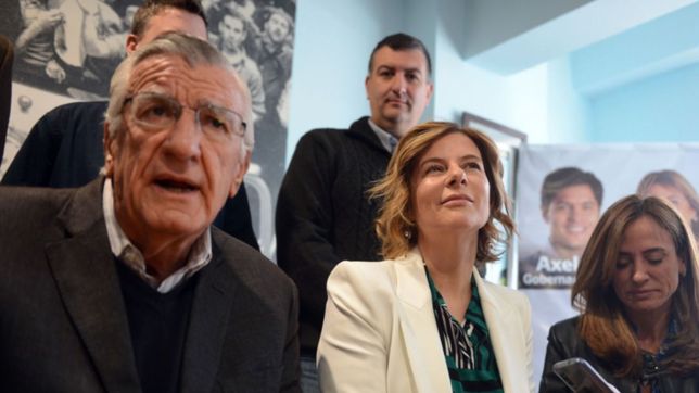 con gioja como invitado, el pj volvio a mostrarse encolumnado detras de florencia saintout