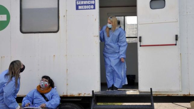 la plata consolida la tendencia y registro otro fuerte salto en los contagios de covid-19