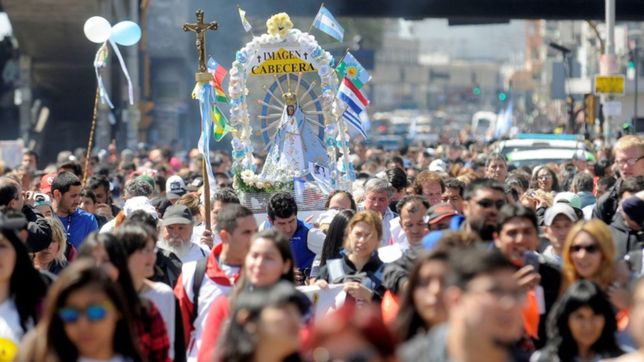 ¿como sera la primera peregrinacion virtual a la basilica de lujan de la historia?