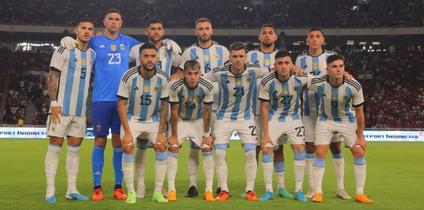 Argentina Indonesia amistoso en Yakarta