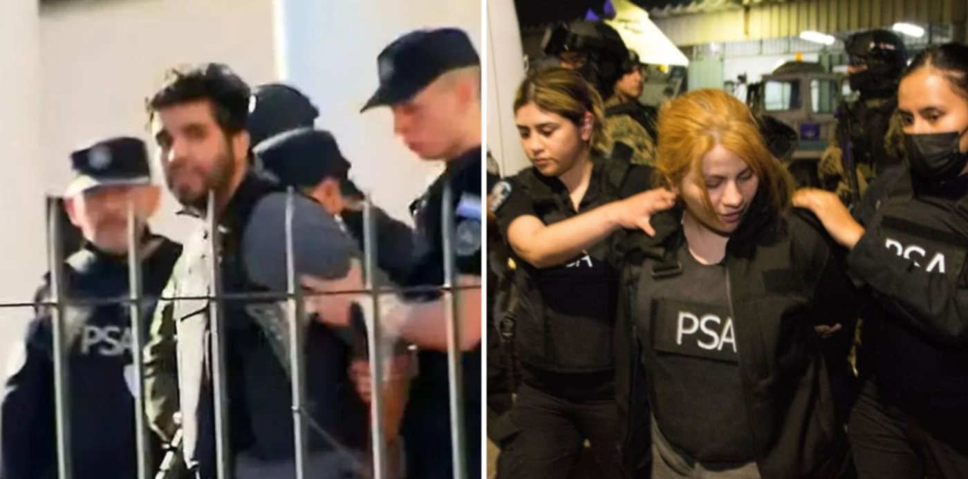 sabag montiel y Brenda Ulliarte