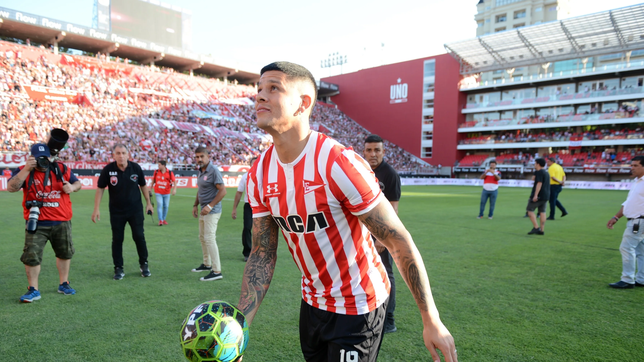 estudiantes fue categorico sobre un eventual regreso de marcos rojo