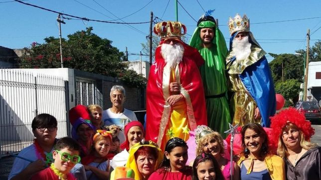 los reyes magos recorreran durante dos dias los barrios de la plata