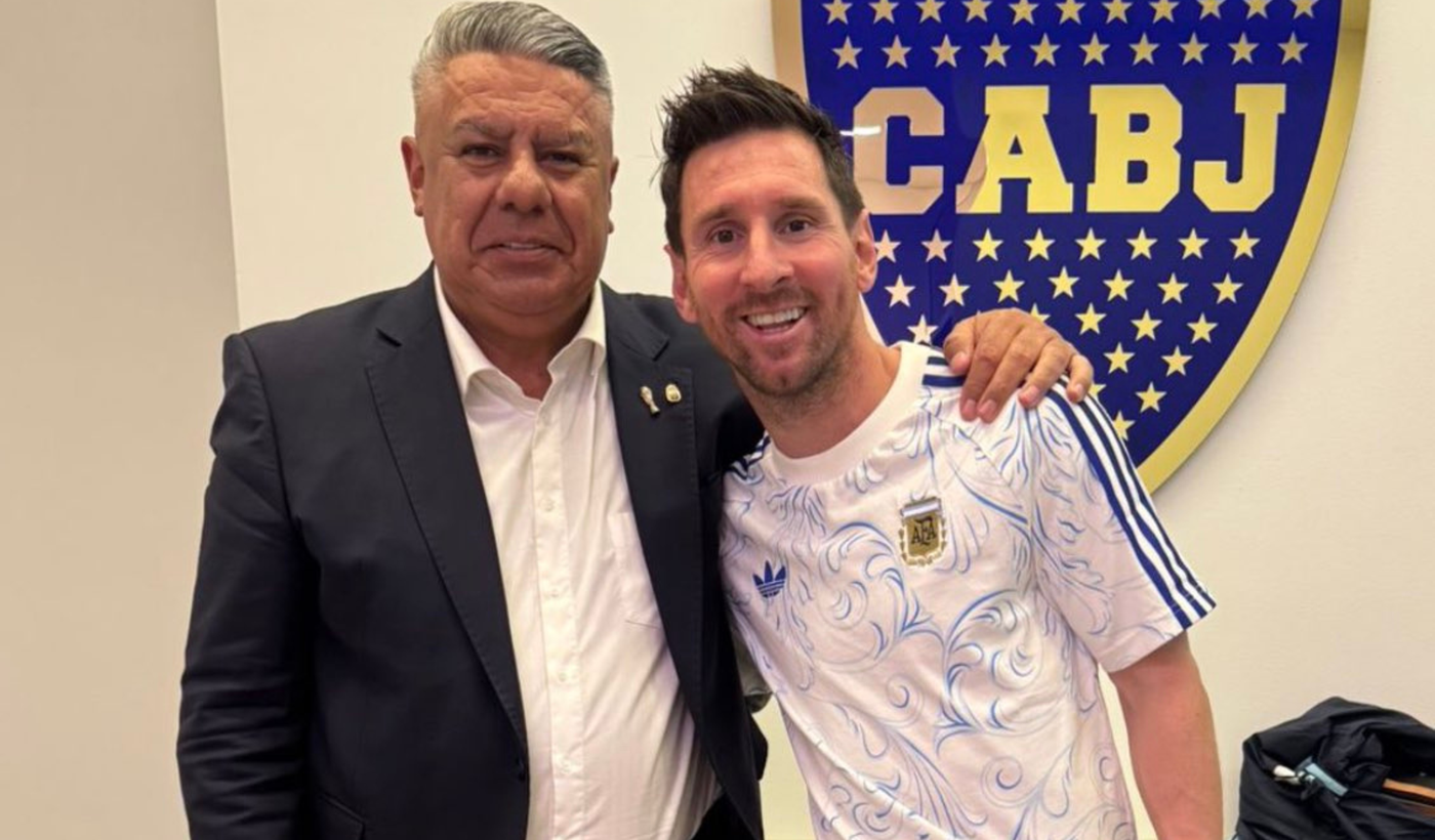 Lionel Messi Chiqui Tapia