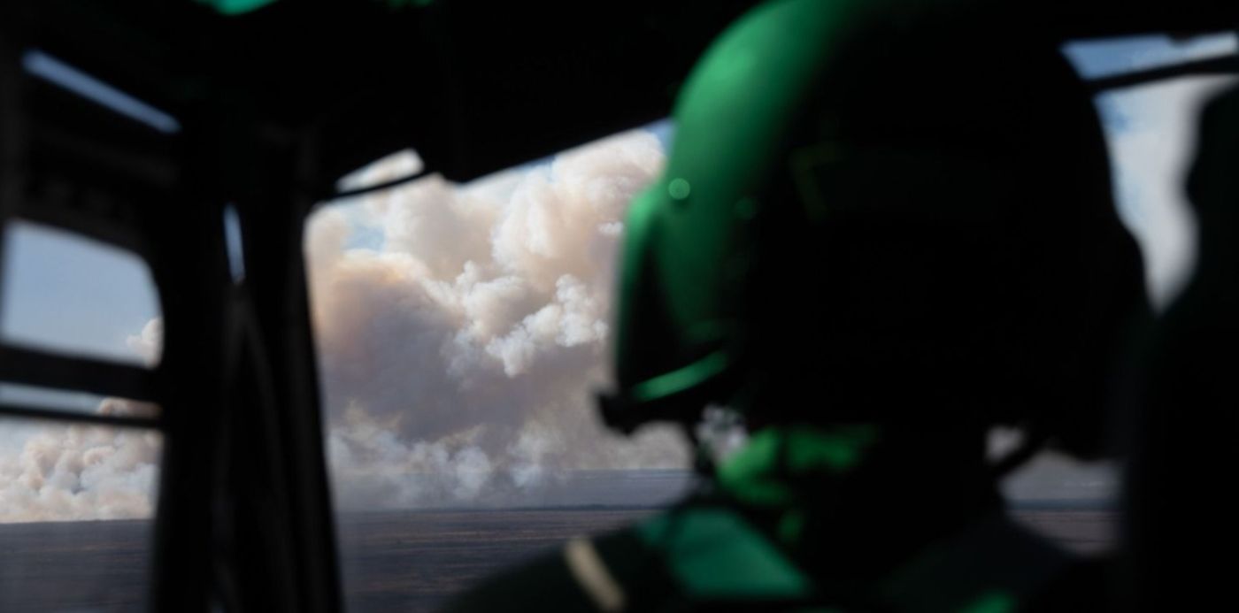 Incendio en el Delta