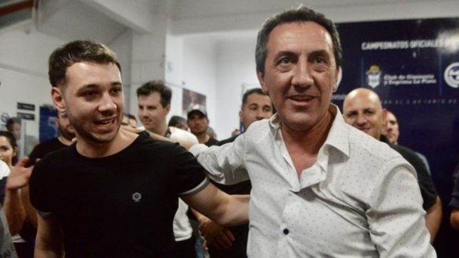 el curioso gesto del nuevo presidente de gimnasia que sorprendio a los hinchas