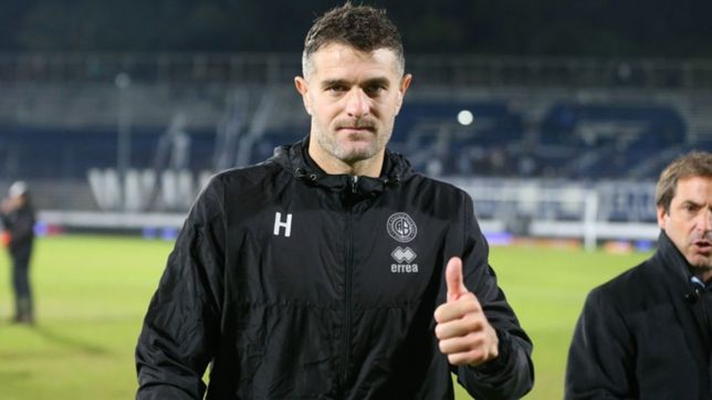 respeto al club, pero...: pablo vegetti explico por que grito sus goles ante gimnasia