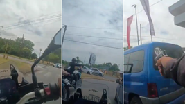 asi fue la impactante persecucion policial en la plata tras la millonaria salidera bancaria