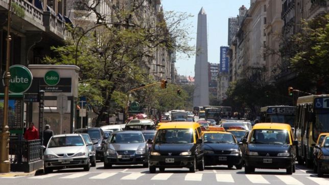 el microcentro porteno, imposible: ¿por donde pueden entrar los platenses a capital federal?