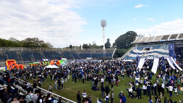 gimnasia cerro el centenario del bosque con una multitudinaria fiesta