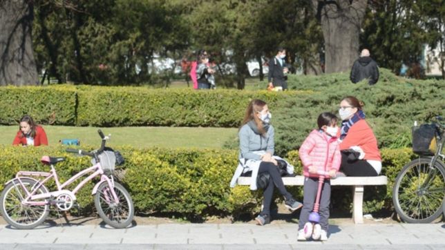 fin de semana muy frio a la manana y primaveral a la tarde