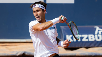 Etcheverry rompió su mala racha y se metió en los cuartos del ATP de Austria