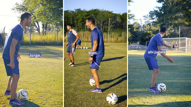 la intensidad de fernando zaniratto en el inicio de la pretemporada de gimnasia