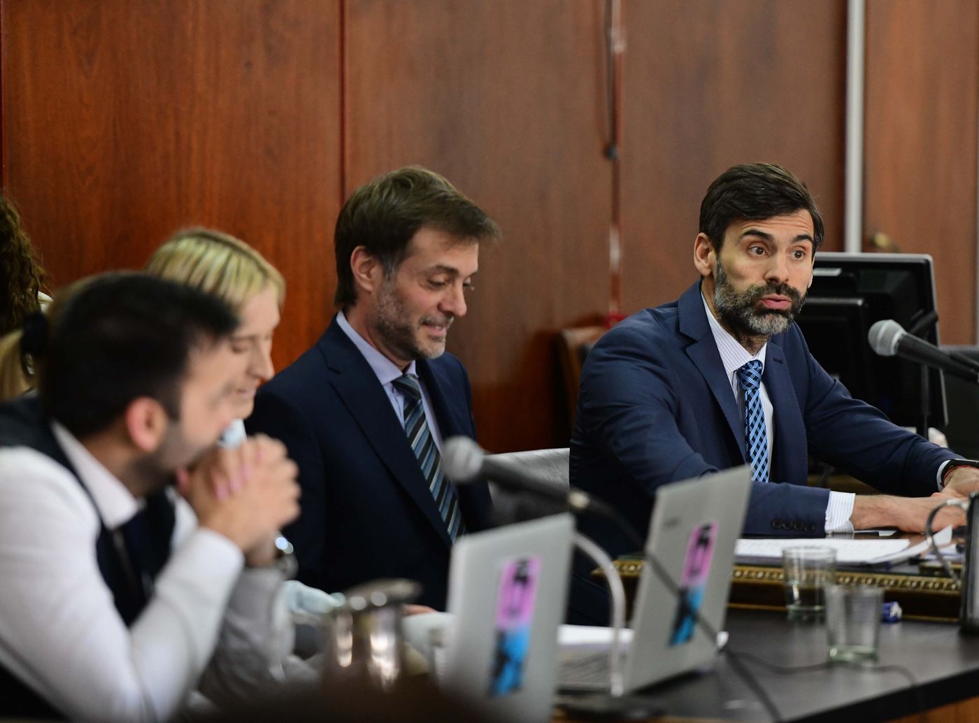 Martín Chiorazzi y Juan Pablo Caniggia, fiscales de juicio de La Plata.