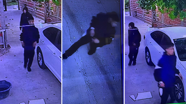 entraron a robar a una casa dos veces en la misma madrugada y escaparon con una moto