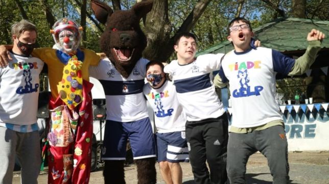 gimnasia festejo el cuarto aniversario del espacio de inclusion tiade