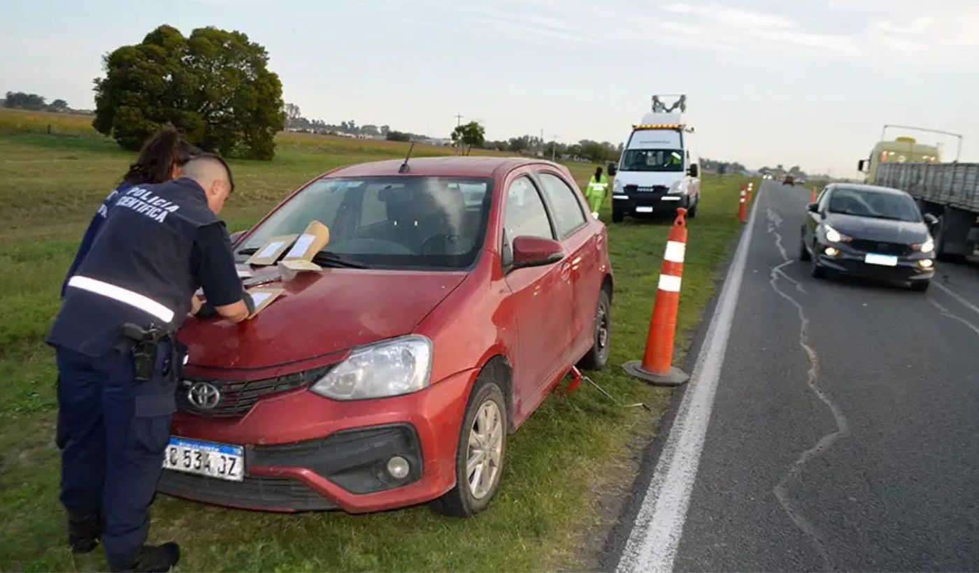 Profesor de la UNLP atropellado en la Ruta 205