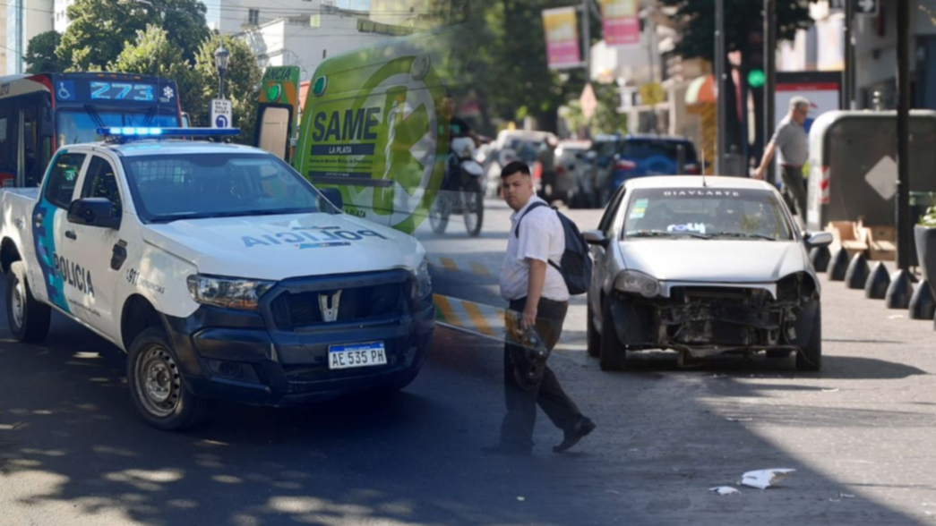 Dos accidentes convulsionaron el tránsito en la mañana platense