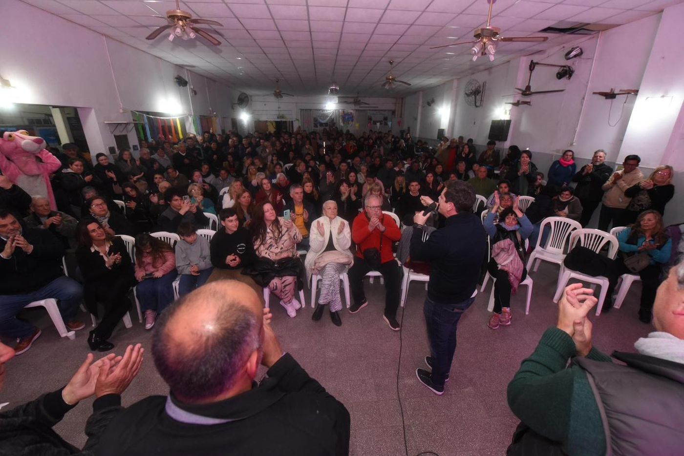 Pablo Nicoletti, al frente del cierre de campa&ntilde;a de Somos Buenos Aires en La Plata