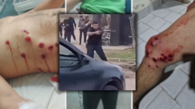 asi fueron los incidentes en ensenada tras un partido de la liga amateur platense