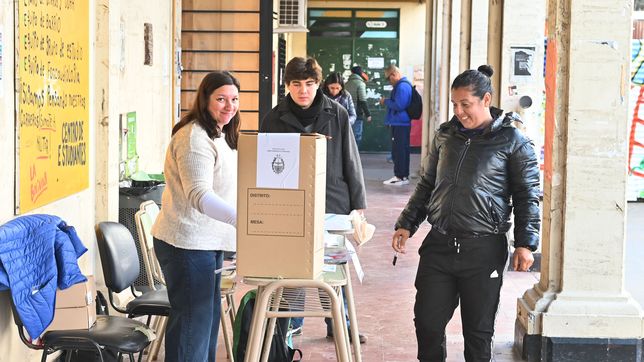 con boleta unica por primera vez, la plata y la provincia eligen diputados nacionales