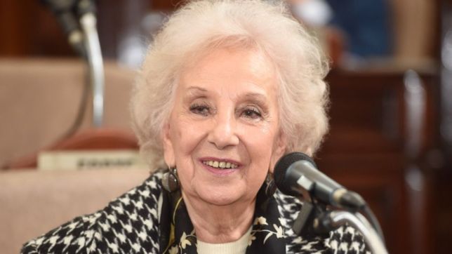estela de carlotto le respondio al funcionario que pidio que la echen de la plata