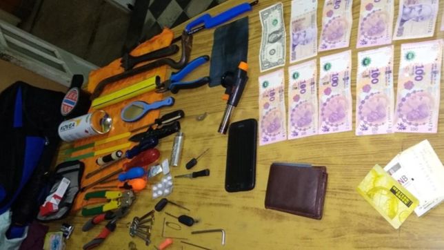 pinzas, destornilladores y ganzuas: cayo por robar herramientas de una casa