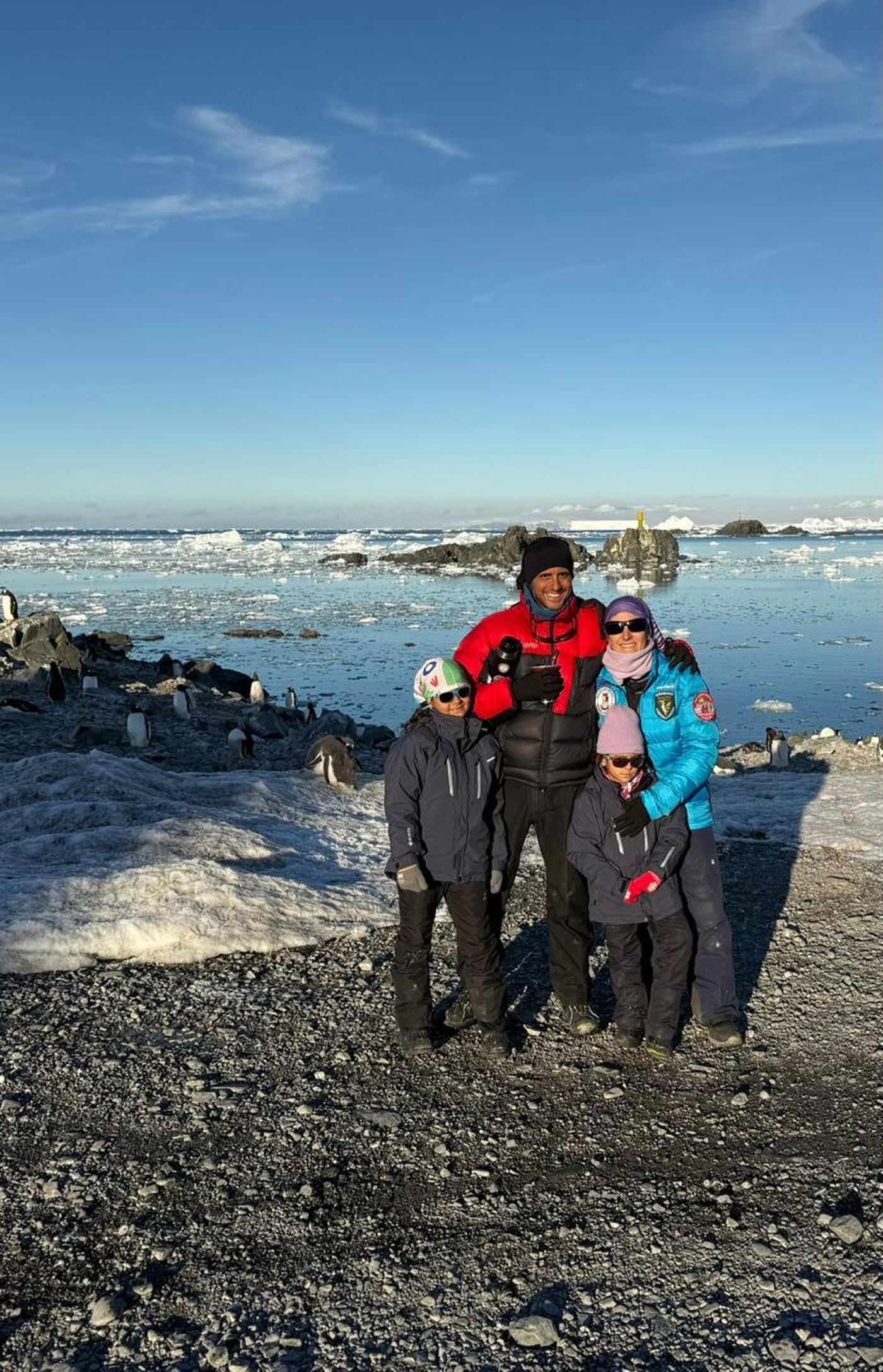 La Base Esperanza es la única a la que el personal militar puede viajar con su familia