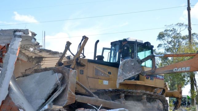 derrumbaron ocho bunkers narco en melchor romero