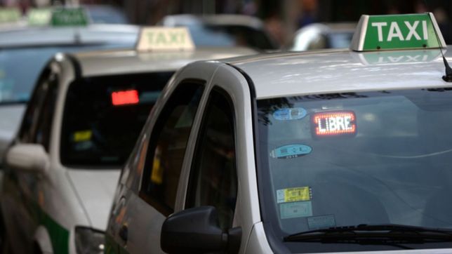 arranco el paro de taxis y los choferes se movilizaran en la plata