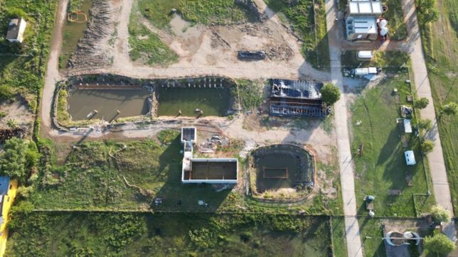provincia confirmo que se retomara la obra de la planta potabilizadora de agua para la region