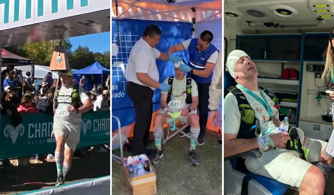 maratonista herido por cencerro